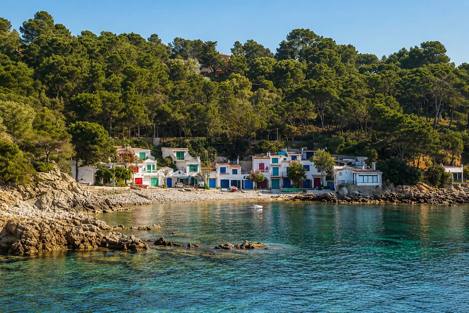 Casas de pescadores de Cala S'Alguer en Palamós, gestión de alquiler vacacional con Winahost